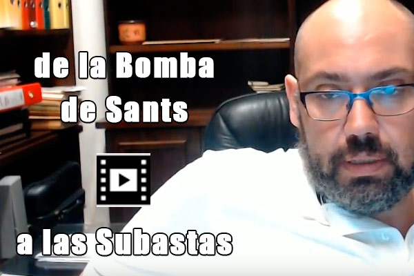 de la bomba de Sants, a las subastas