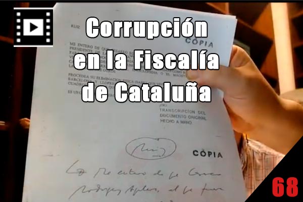 Corrupción en la fiscalía de cataluña