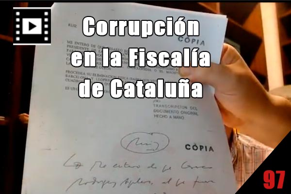 Corrupción en la fiscalía de cataluña